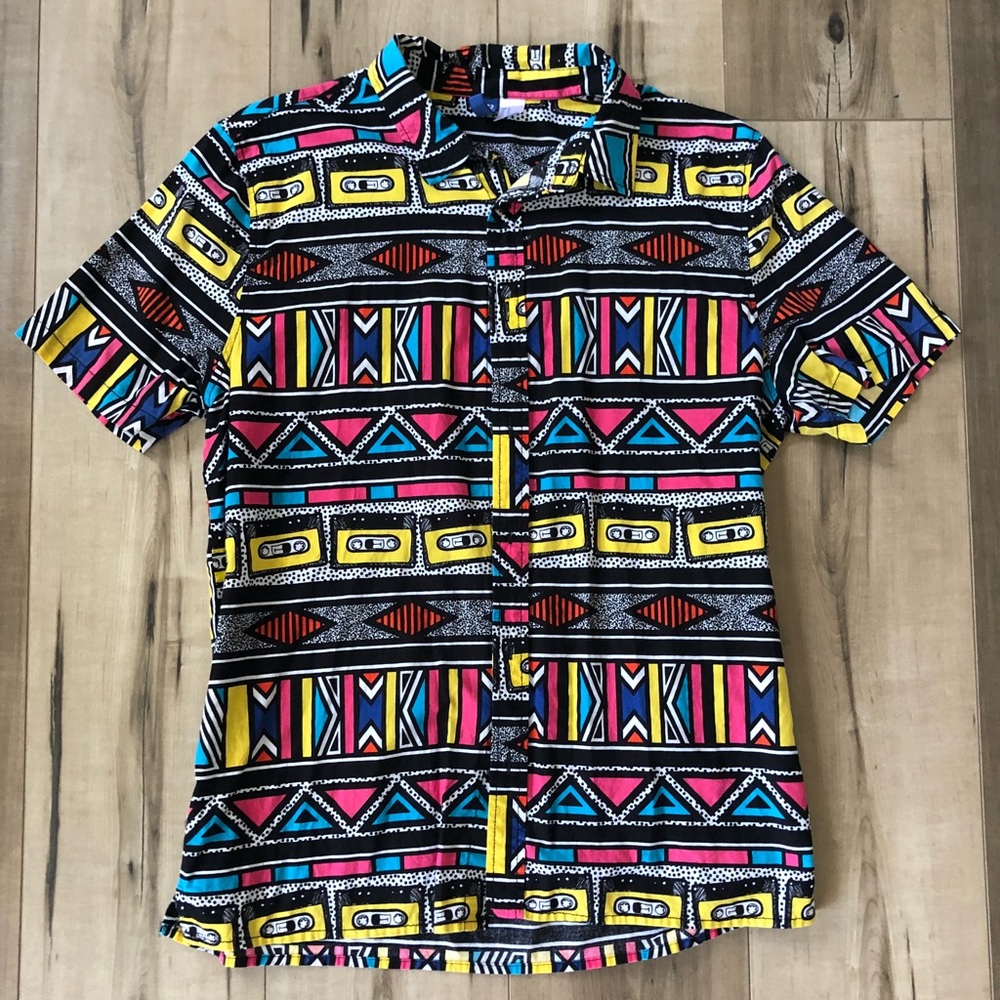 H&M retro casual button down